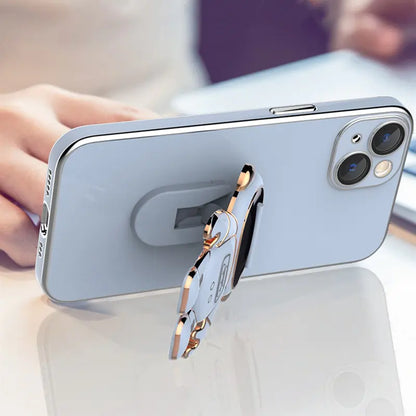 3D Astronaut Folding Stand Phone Case