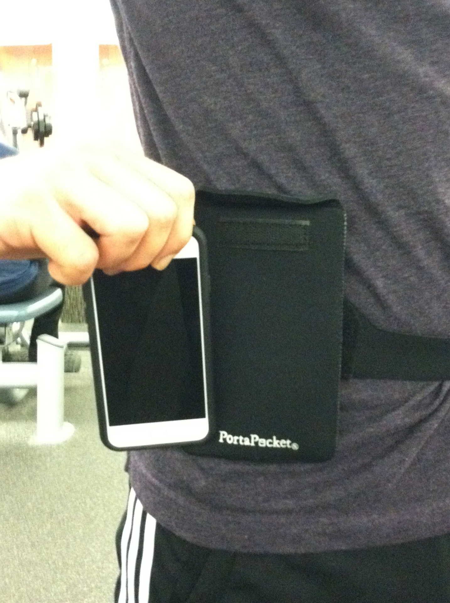 PortaPocket Extra Large Pocket ~ fits almost any smartphone (wear it on our belt or yours!)