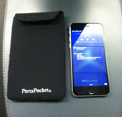 PortaPocket Extra Large Pocket ~ fits almost any smartphone (wear it on our belt or yours!)