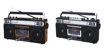 Supersonic 4 Band Bluetooth Radio & Cassette Player + Cassette To Mp3 Converter