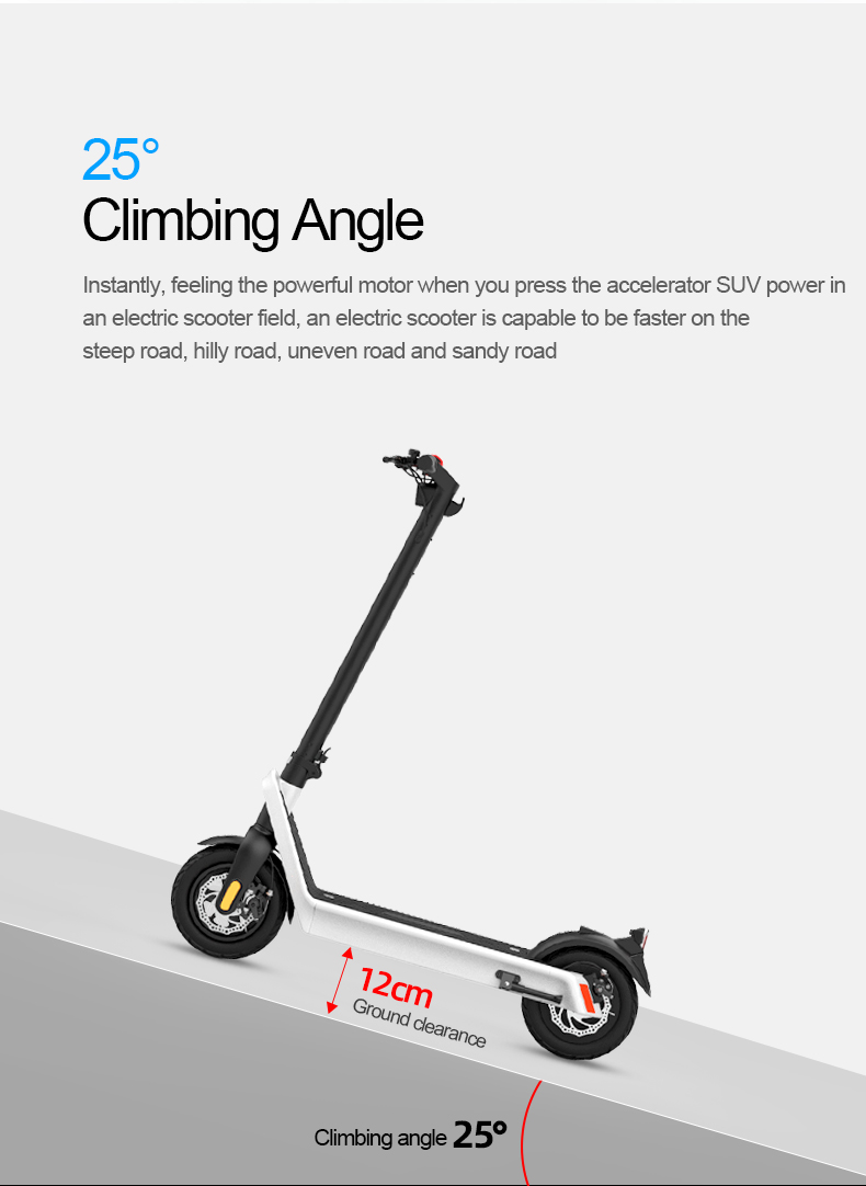 The Commuta Pro Max Electric Foldable Scooter - 75km Range and 40kmh Max Speed.  - ships from Germany