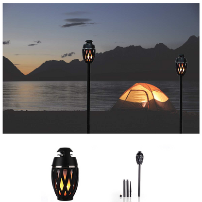 Tiki Tiki To To Outdoor LED Torch With Bluetooth Speaker