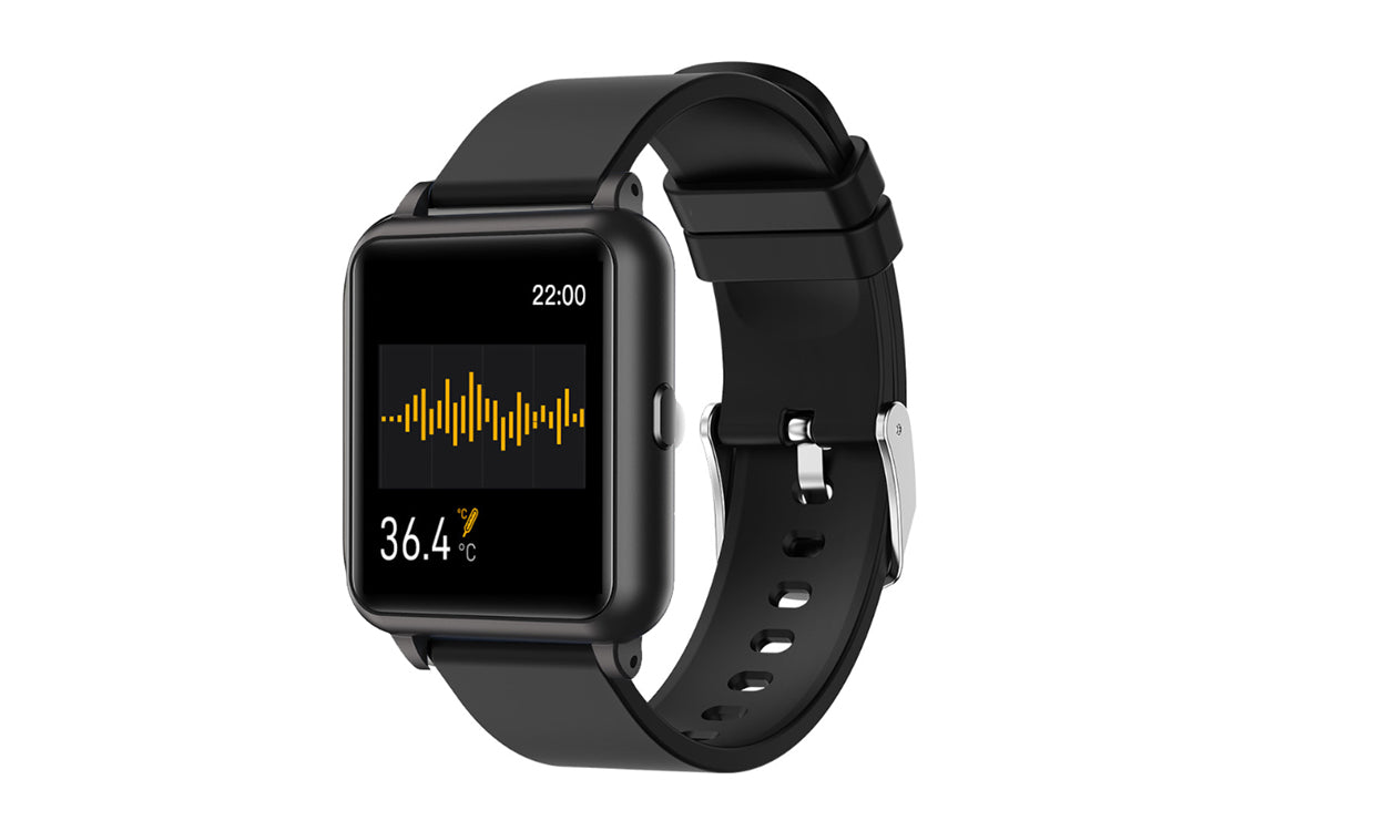 OXITEMP Smart Watch With Live Oximeter, Thermometer And Pulse Monitor With Activity Tracker