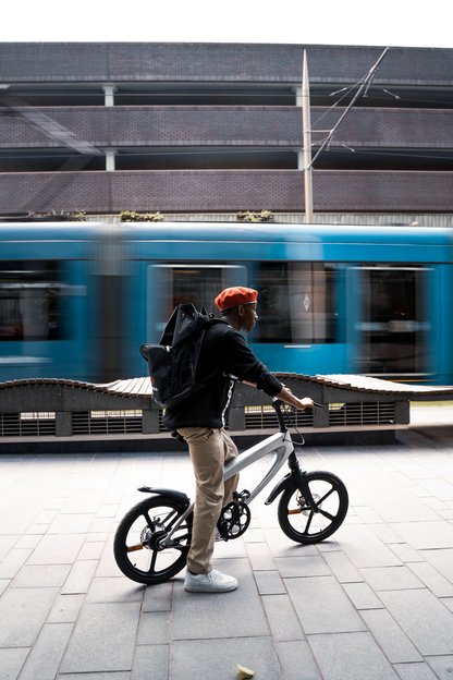 The Official Gun Metal Grey E-Bike with Built-in Speakers & Bluetooth (Range up to 60km)