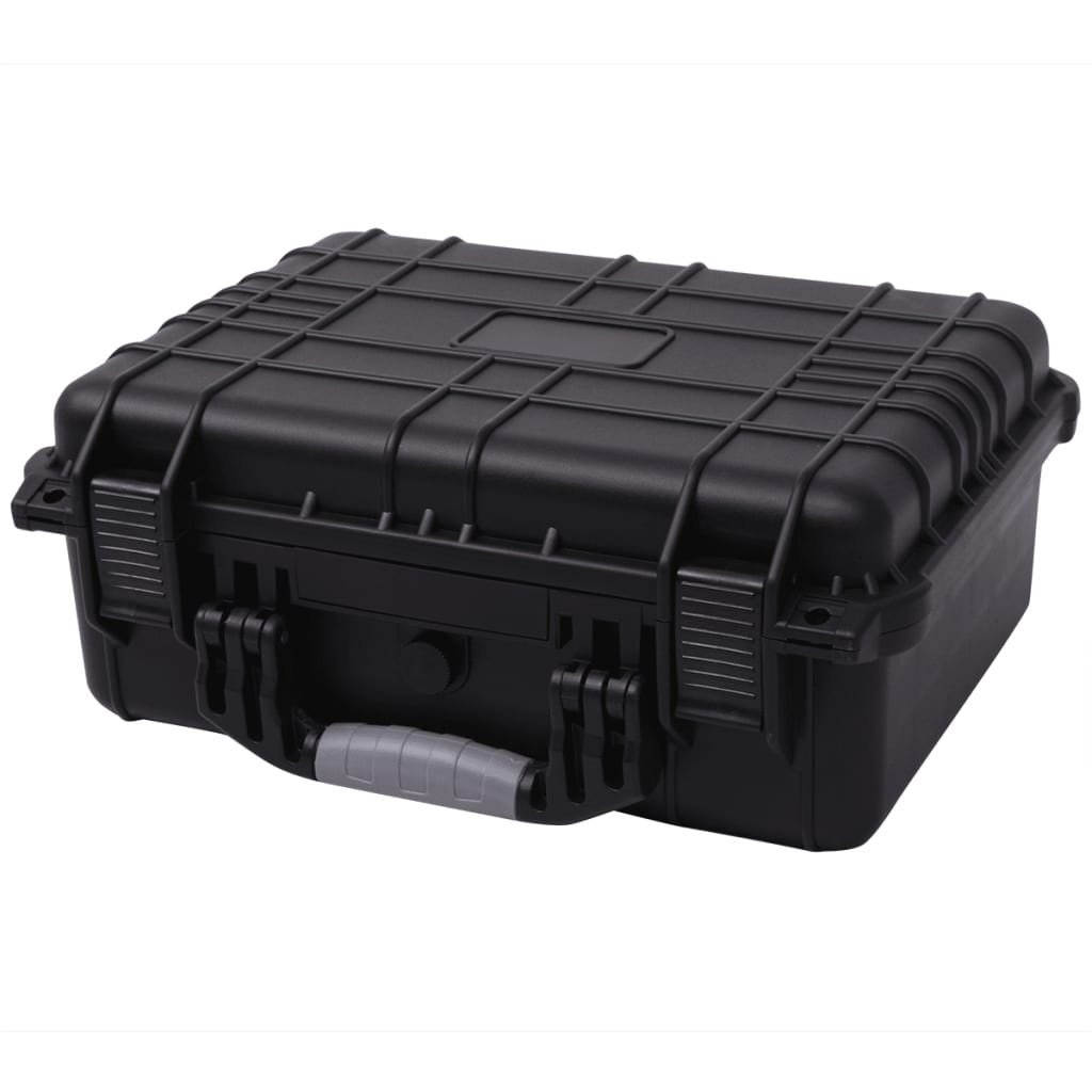 vidaXL Protective Equipment Case 16"x13"x6.9" Black