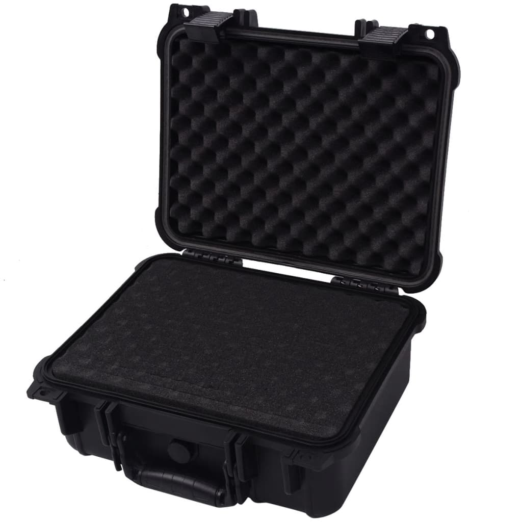 vidaXL Protective Equipment Case 13.8"x11.6"x5.9" Black