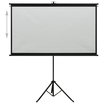 vidaXL Projection Screen with Tripod 84" 4:3