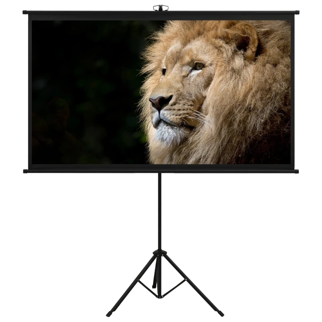 vidaXL Projection Screen with Tripod 72" 16:9