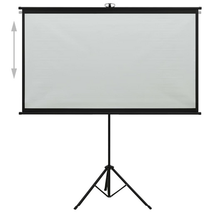 vidaXL Projection Screen with Tripod 72" 16:9