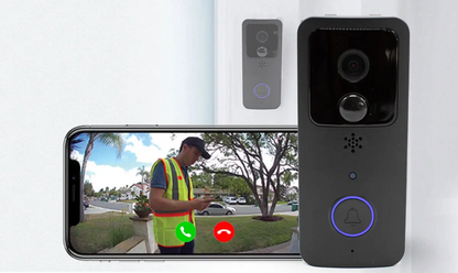 Door Ringer Intelligent Video Doorbell with Battery and Charger