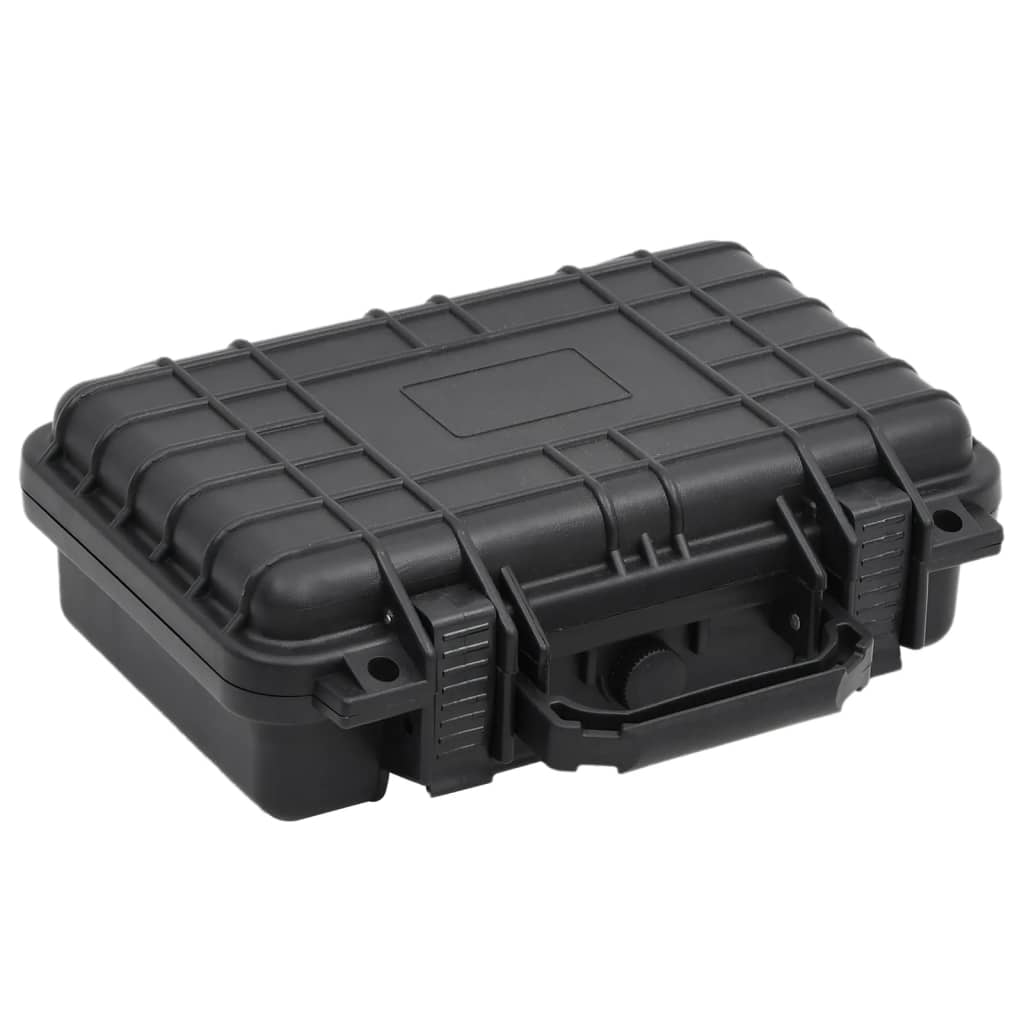 vidaXL Portable Flight Case Black 11.8"x8.7"x3.9" PP