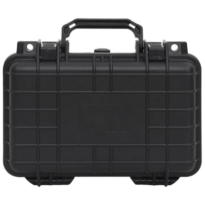 vidaXL Portable Flight Case Black 11.8"x8.7"x3.9" PP