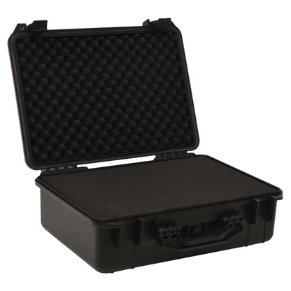 vidaXL Portable Flight Case Black 18.5"x14.2"x7.1" PP