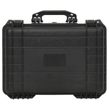 vidaXL Portable Flight Case Black 18.5"x14.2"x7.1" PP