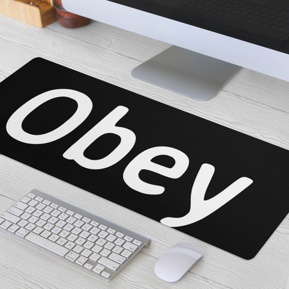 Premium Gaming Mouse Pad (Thickness 3MM/4MM) - Obey