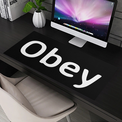 Premium Gaming Mouse Pad (Thickness 3MM/4MM) - Obey