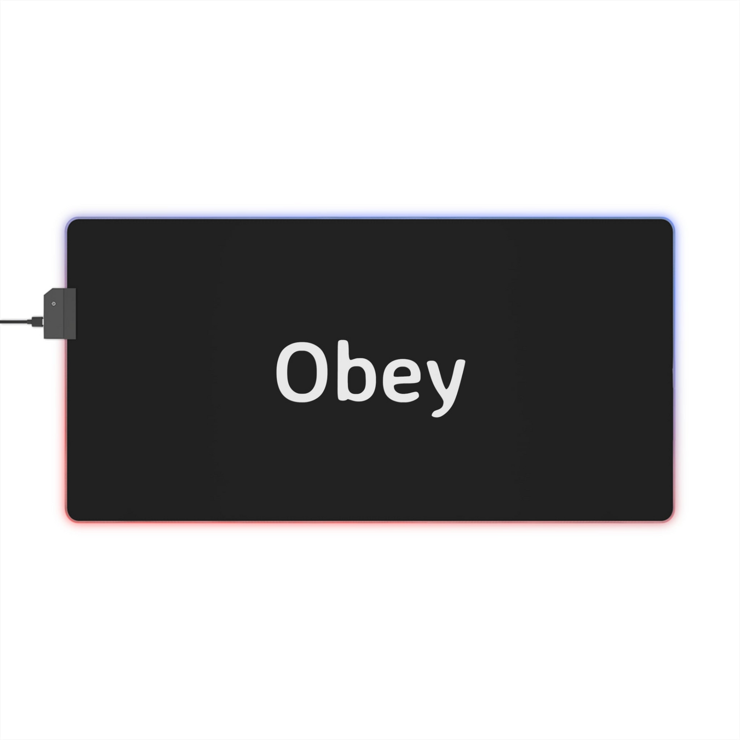 LED Gaming Mouse Pad - Obey