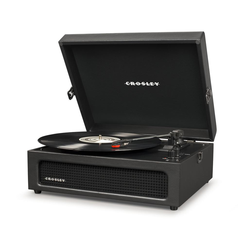 Voyager Record Player In Black