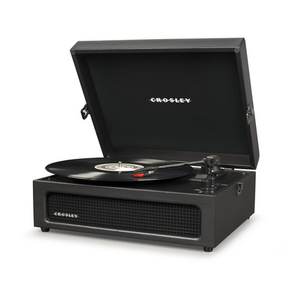 Voyager Record Player In Black