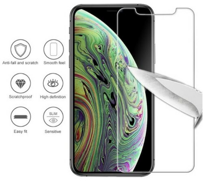 3 Pack Screen Protector For iPhone X XS Max 11 Pro Tempered Glass HD Film Cover