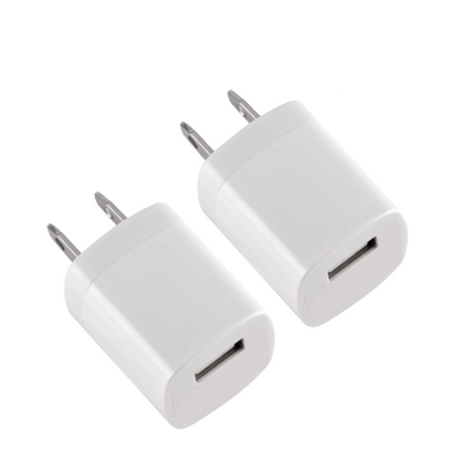 USB Wall Charger Adapter 1A/5V Travel US Plug