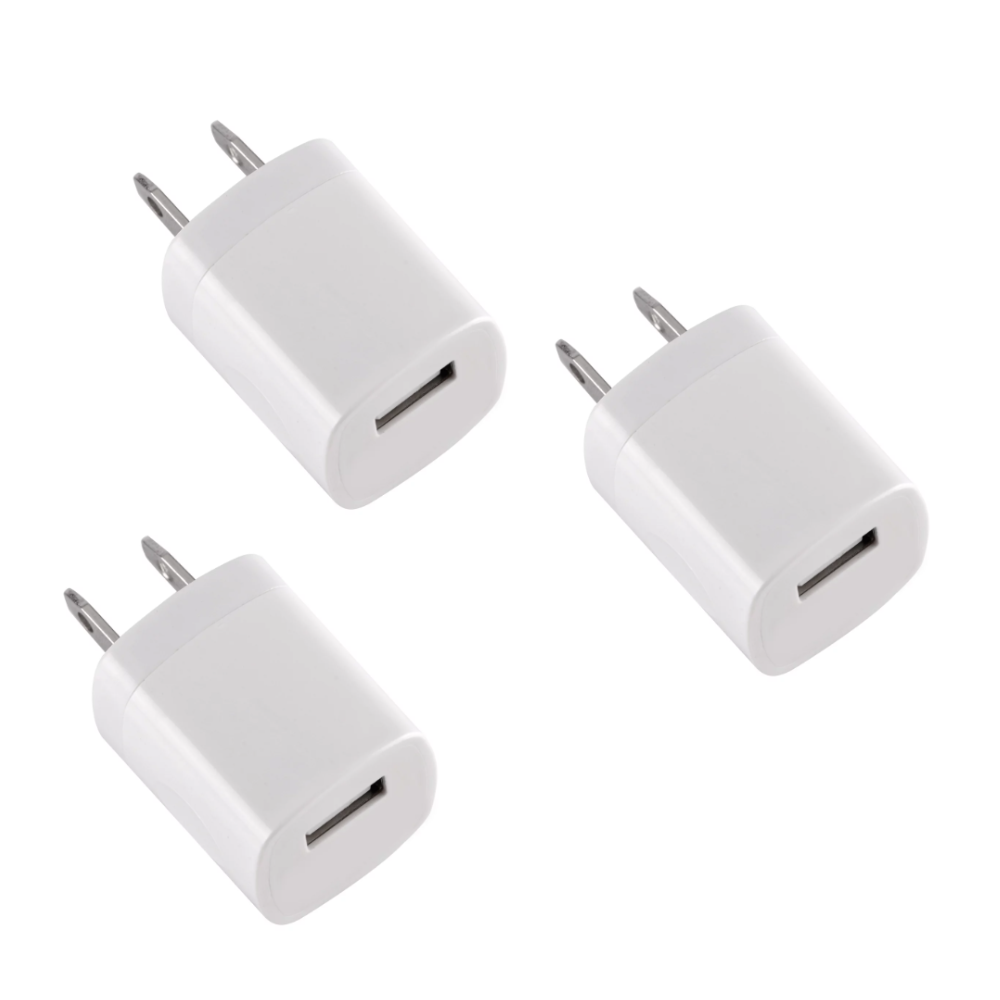 USB Wall Charger Adapter 1A/5V Travel US Plug