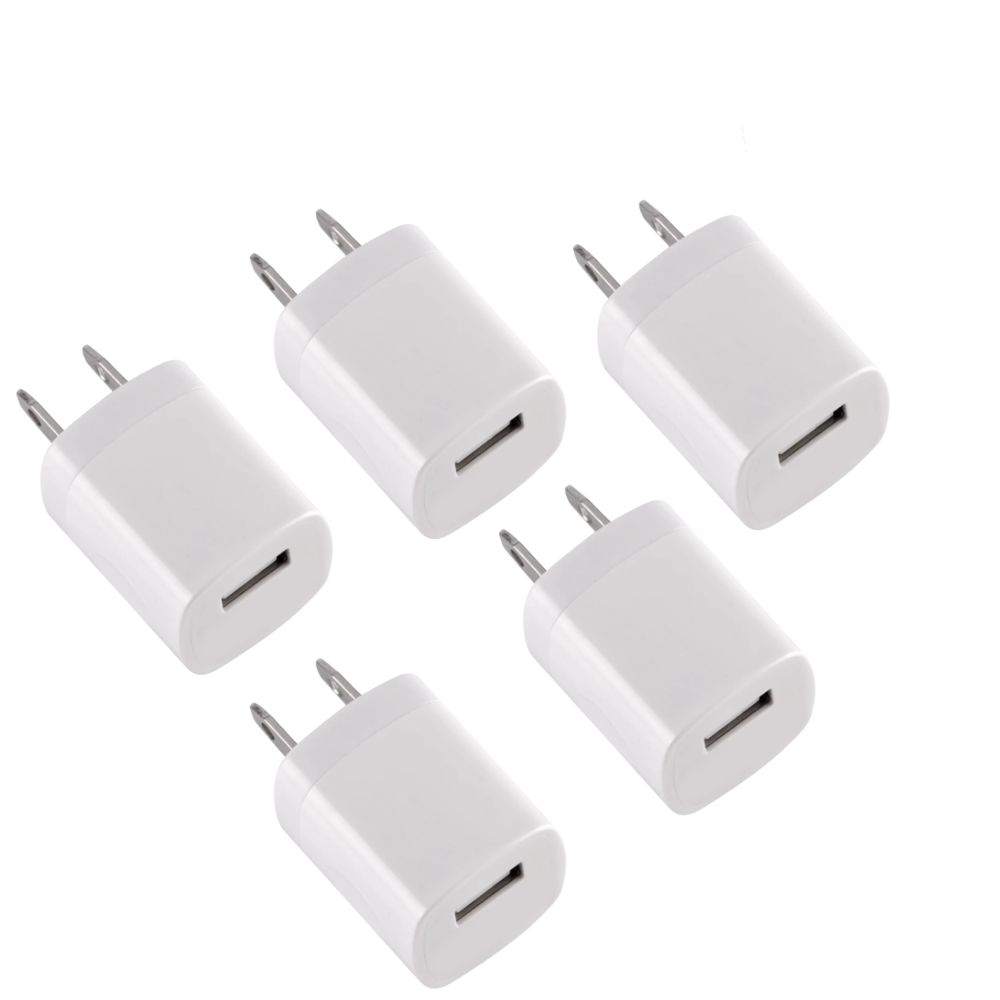 USB Wall Charger Adapter 1A/5V Travel US Plug