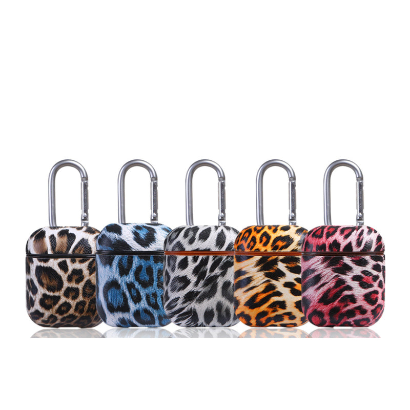 Habitat Air Pod Protective Cover Case In Leopard Print