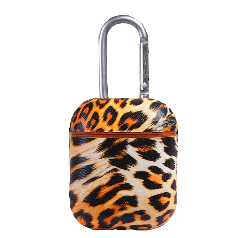 Habitat Air Pod Protective Cover Case In Leopard Print