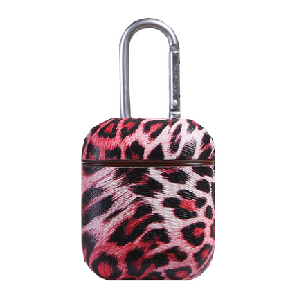 Habitat Air Pod Protective Cover Case In Leopard Print