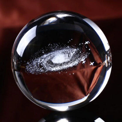 3D Solar System Crystal Sphere