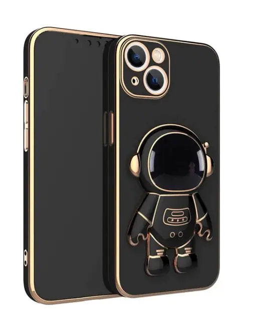 3D Astronaut Folding Stand Phone Case