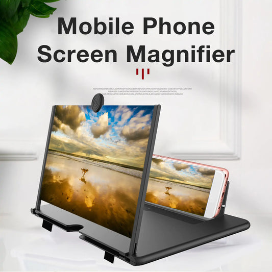 16" 3D Phone Screen Amplifier & Holder