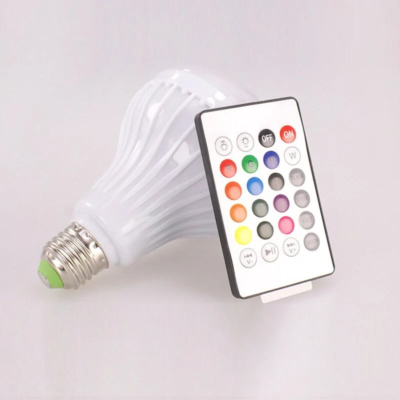 LED Bulb RGB Light Wireless Bluetooth Audio Speaker