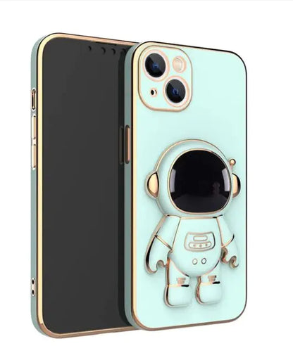 3D Astronaut Folding Stand Phone Case